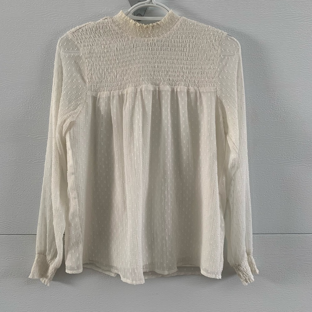 White feminine top